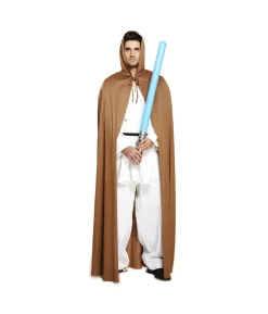 Brown Hooded Adult Cape