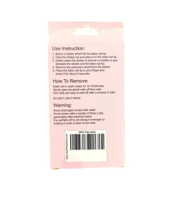 Brown Press On Nails 24pc