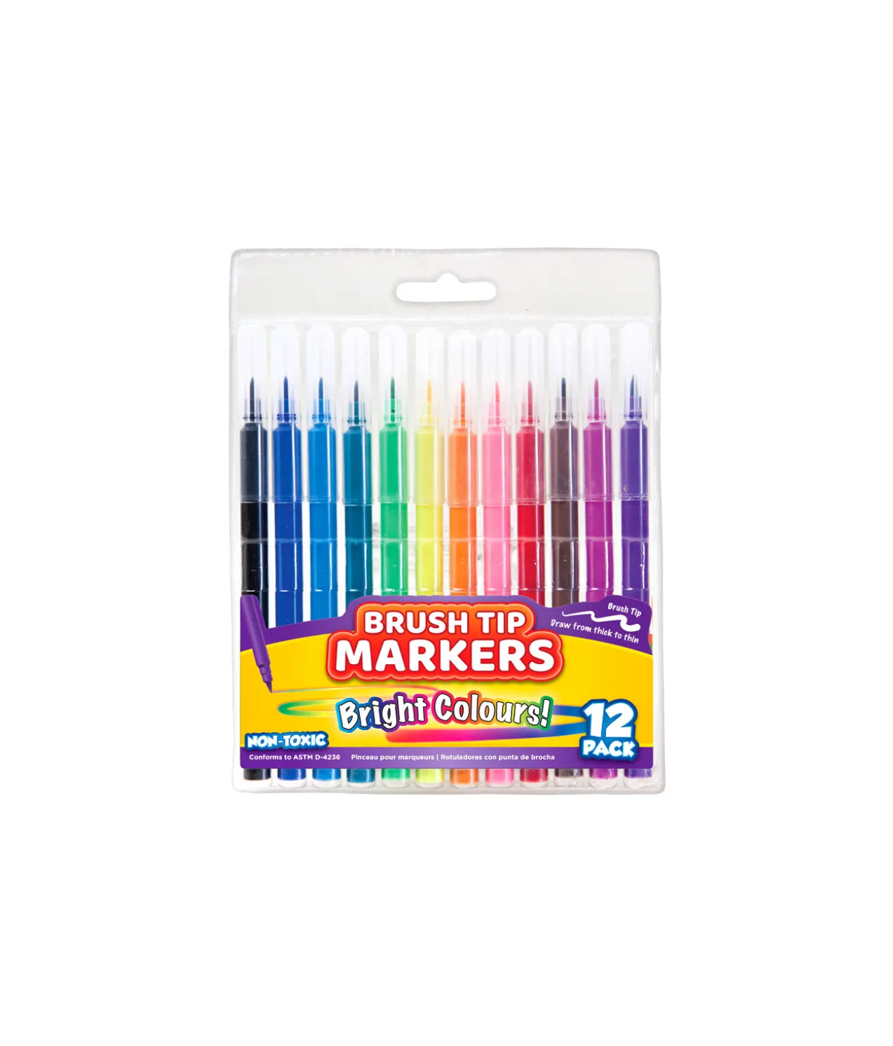Brush Tip Markers 12pk