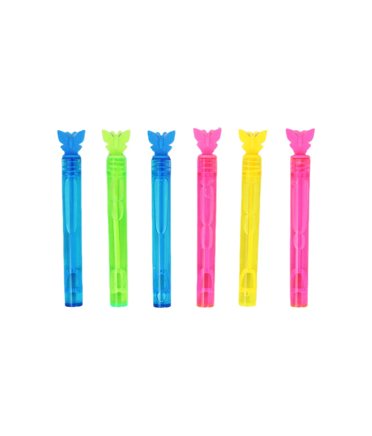 Butterflies Touchable Bubble Wands 6pc