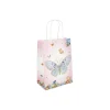 Butterfly Design Paper Bags 21cm 4pk