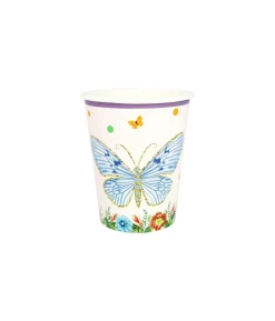 Butterfly Design Paper Cups 20x9oz