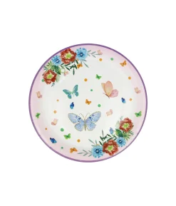 Butterfly Design Paper Plates 9in 12pk