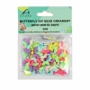 Butterfly DIY Bead Ornament With White Rope 30g