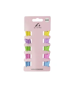 Butterfly Mini Claw Clip Set 10pk