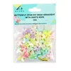 Butterfly Star DIY Bead Ornament With White Rope 30g