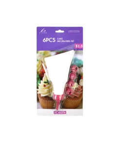 Cake Decorating Set 6pcs