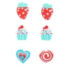 Cake Erasers 6pc