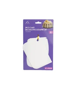Cake Scraper Set 3pcs