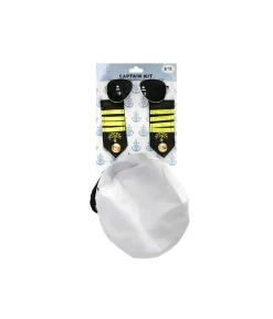 Captain Dress Up Kit 4pc