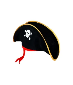 Captains Pirate Hat With Bandana