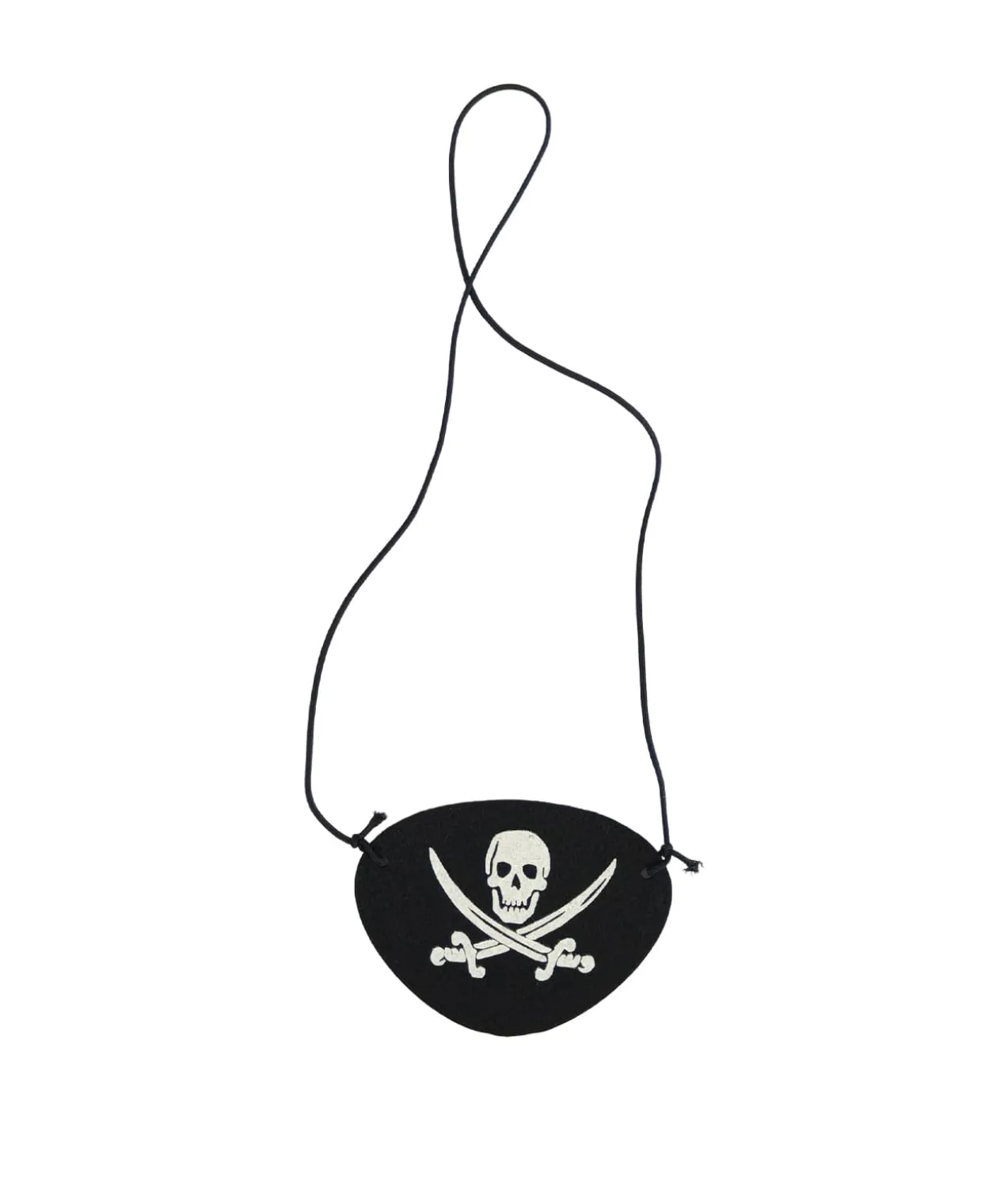 Caribbean Skull Single Eye Mask 12pc