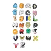 Cartoon Letters Shoe Charms 26pc