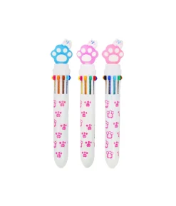 Cat Claw Multicolor Pen 10 colors Assorted