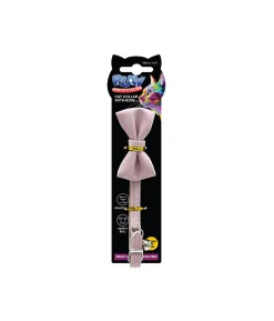 Cat Collar with Bow Assorted 30cm
