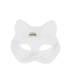 Cat Face Paintable Paper Mask