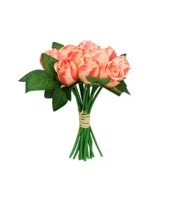 Champagne Fragrance Rose 17 Bunch 12 Head 24cm