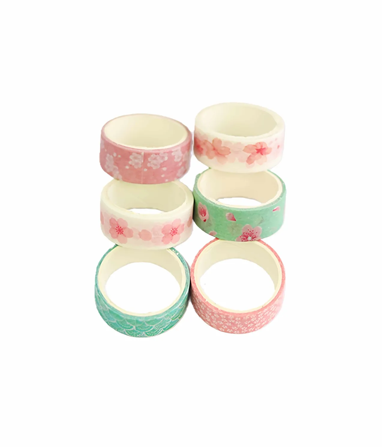 Cherry Blossom Washi Tape 6pk