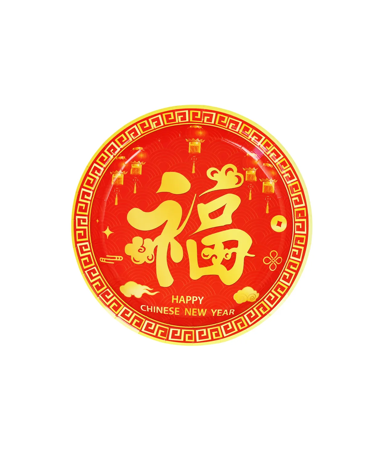 Chinese New Year Tableware Set 48pcs