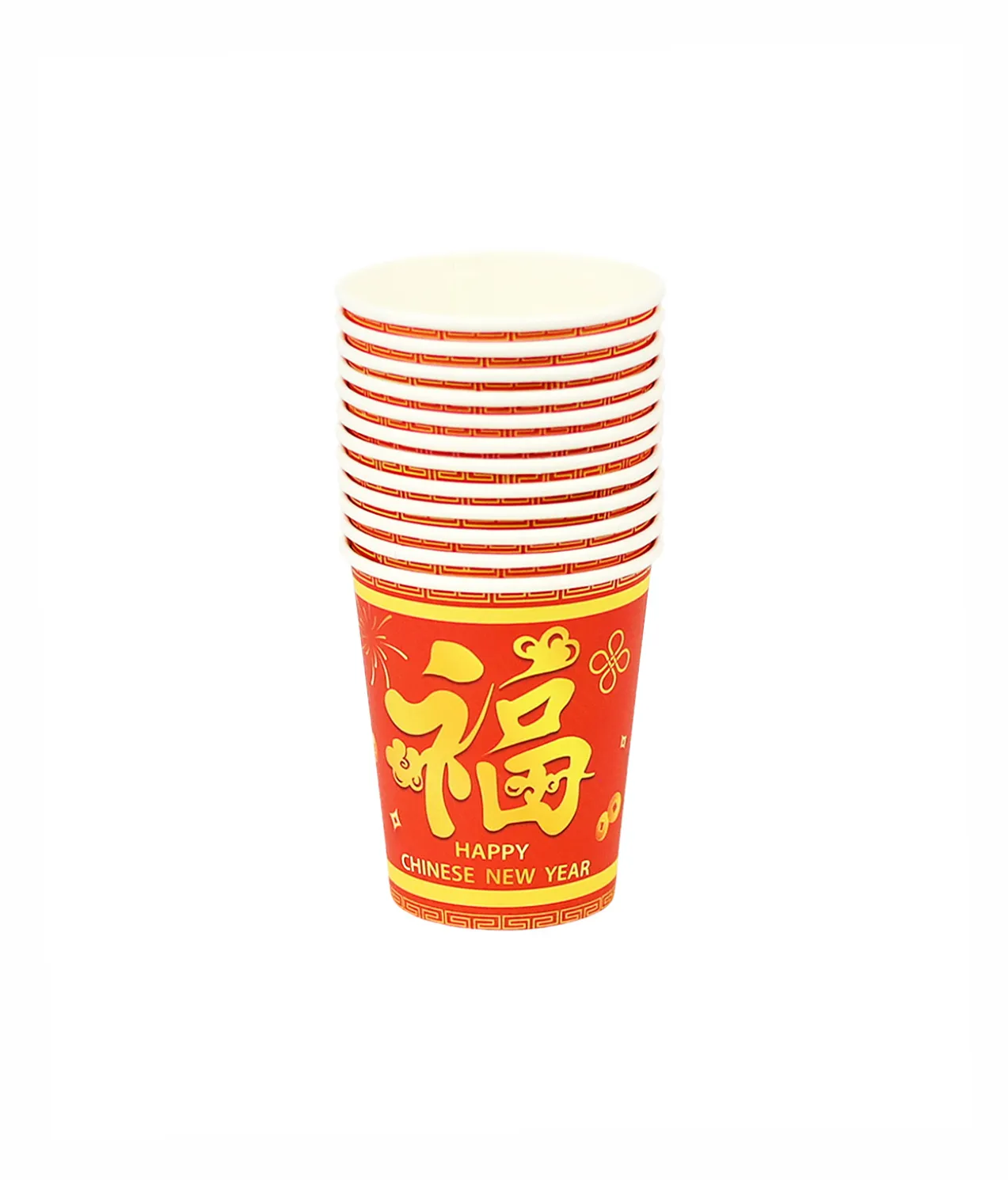 Chinese New Year Tableware Set 48pcs