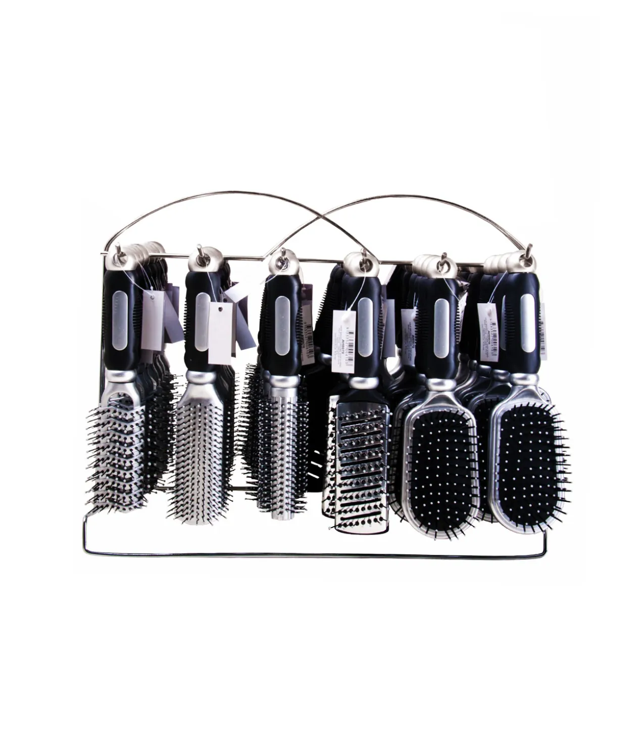 Chrome Hair Brush Assorted