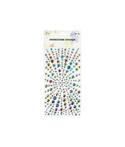 Chrome Rhinestone Stickers