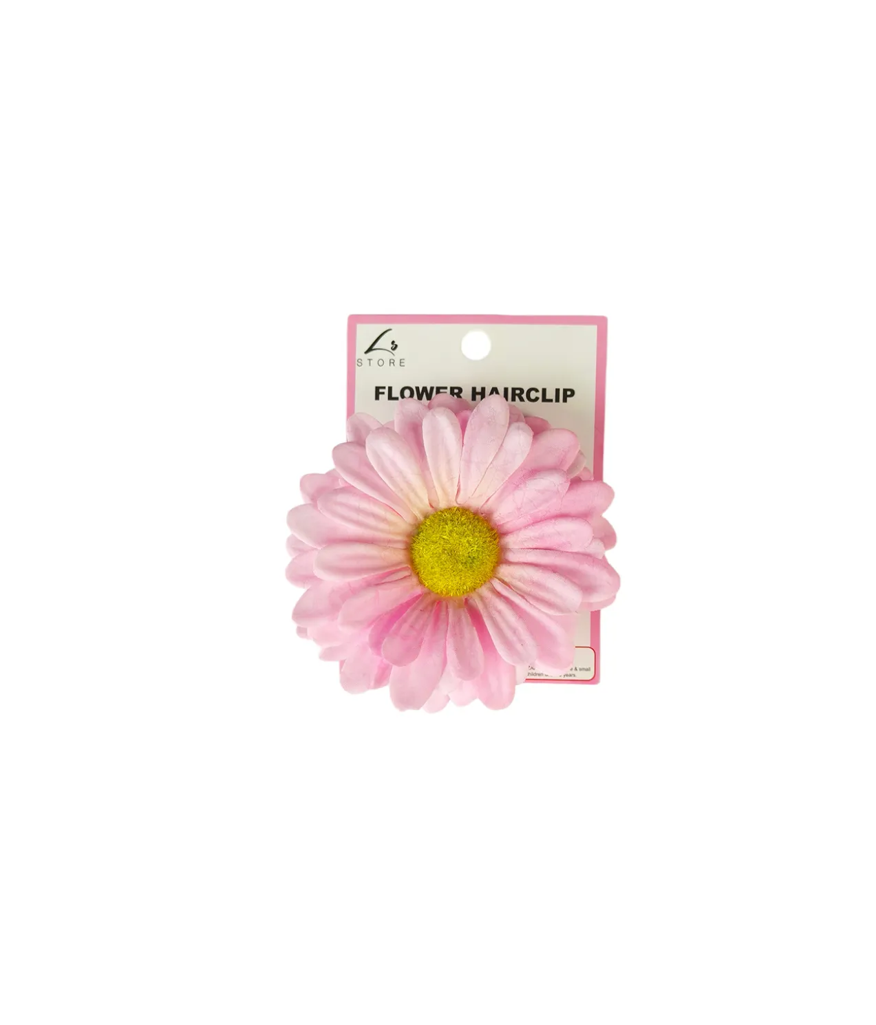 Chrysanthemum Flower Hairclip Assorted 9cm