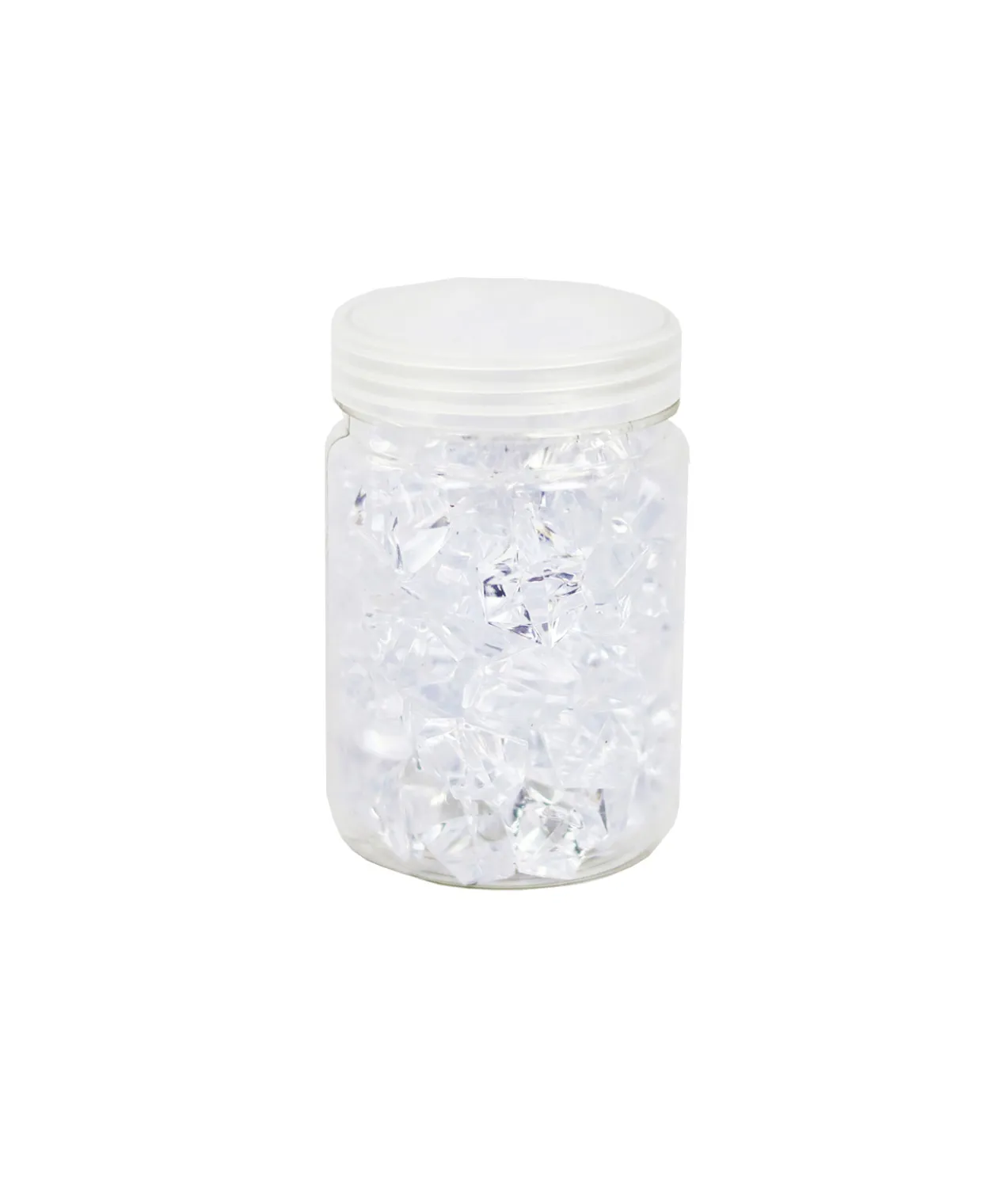 Clear Big Crystal Plastic Stone 160g