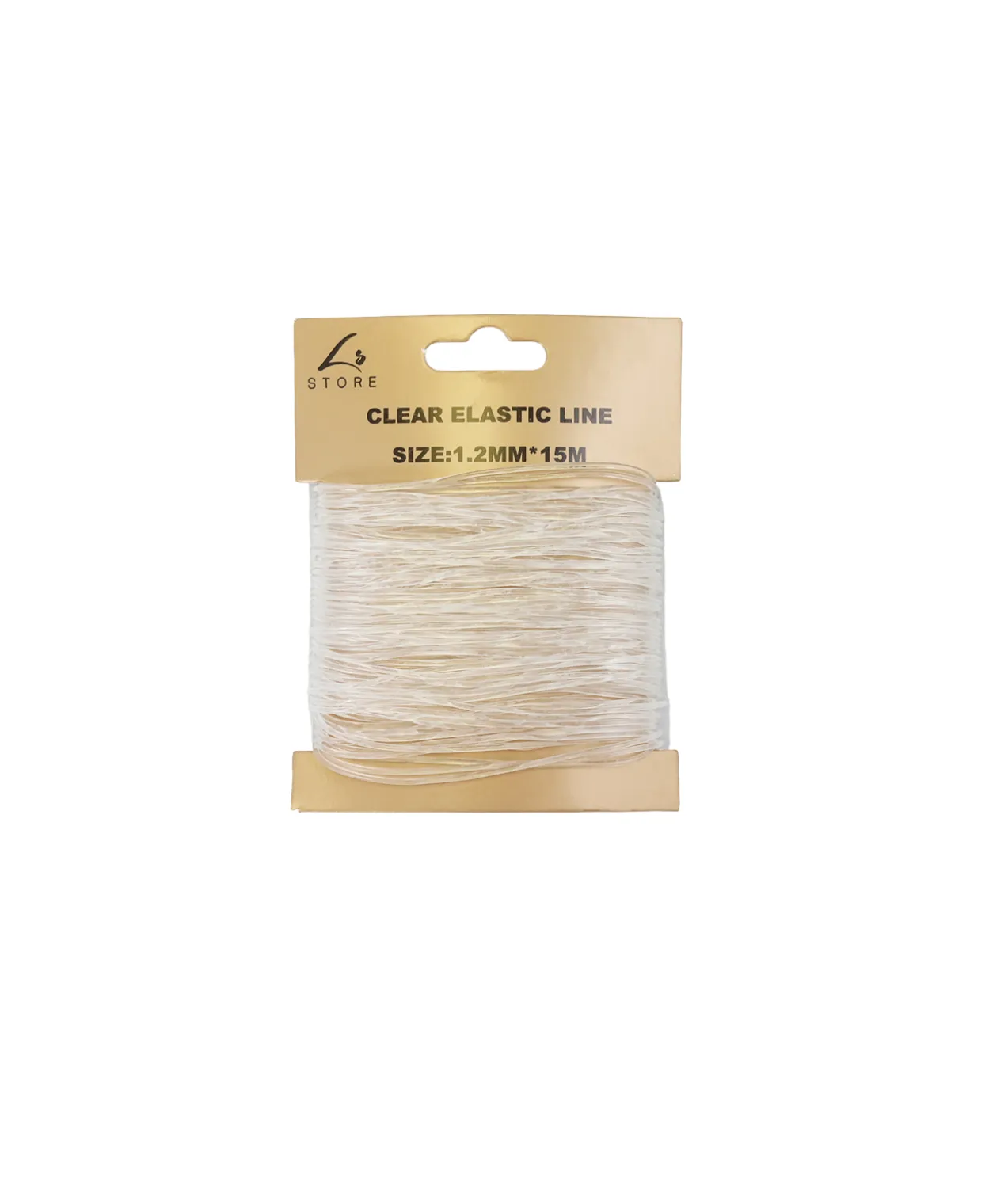 Clear Craft Elastic Line 15m x 1.2mm