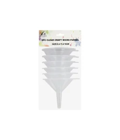 Clear Craft Micro Funnel 5.4cm 6pk