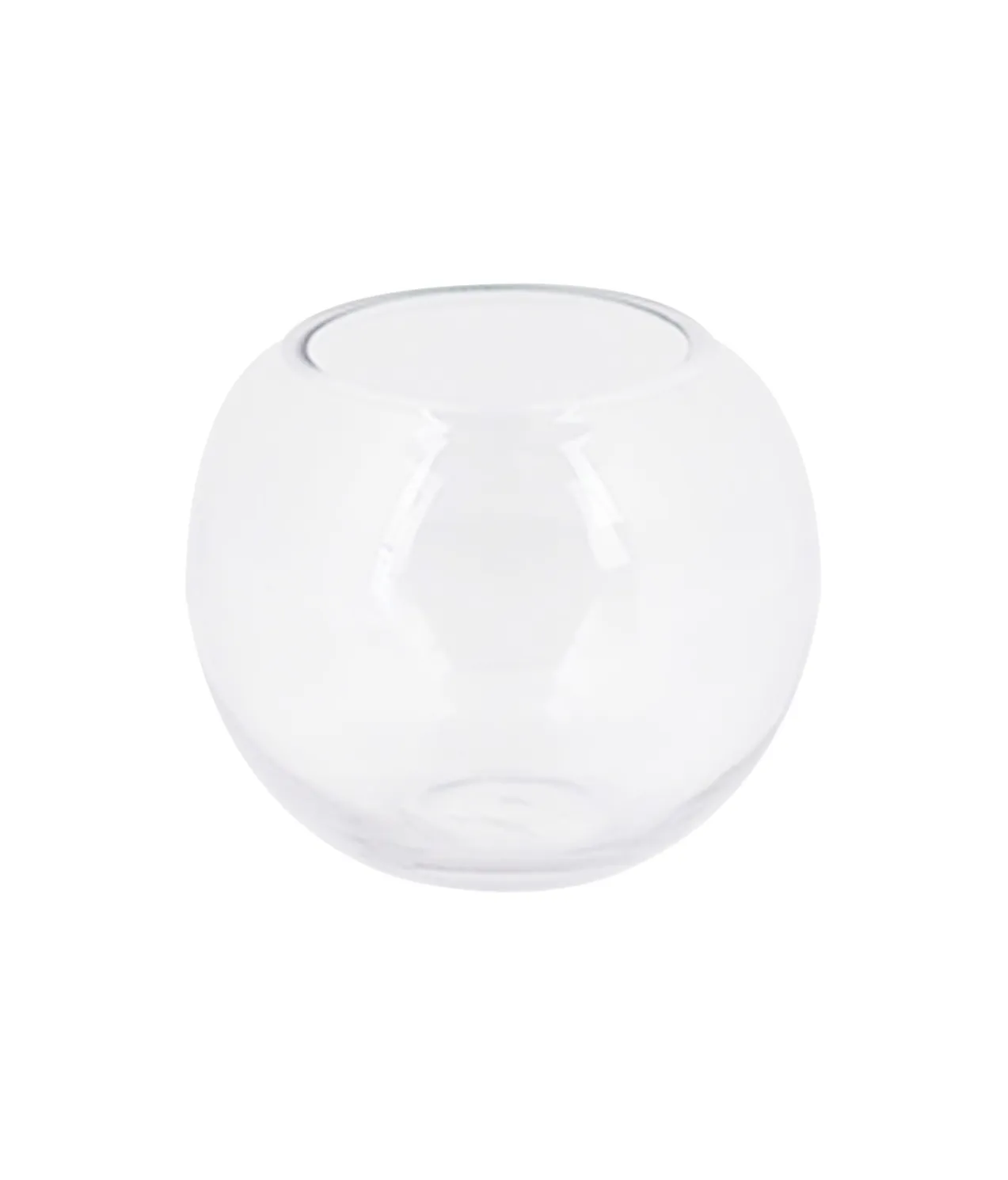 Clear Glass Fish Bowl Height 250mm