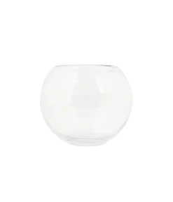 Clear Glass Fish Bowl Height 220mm