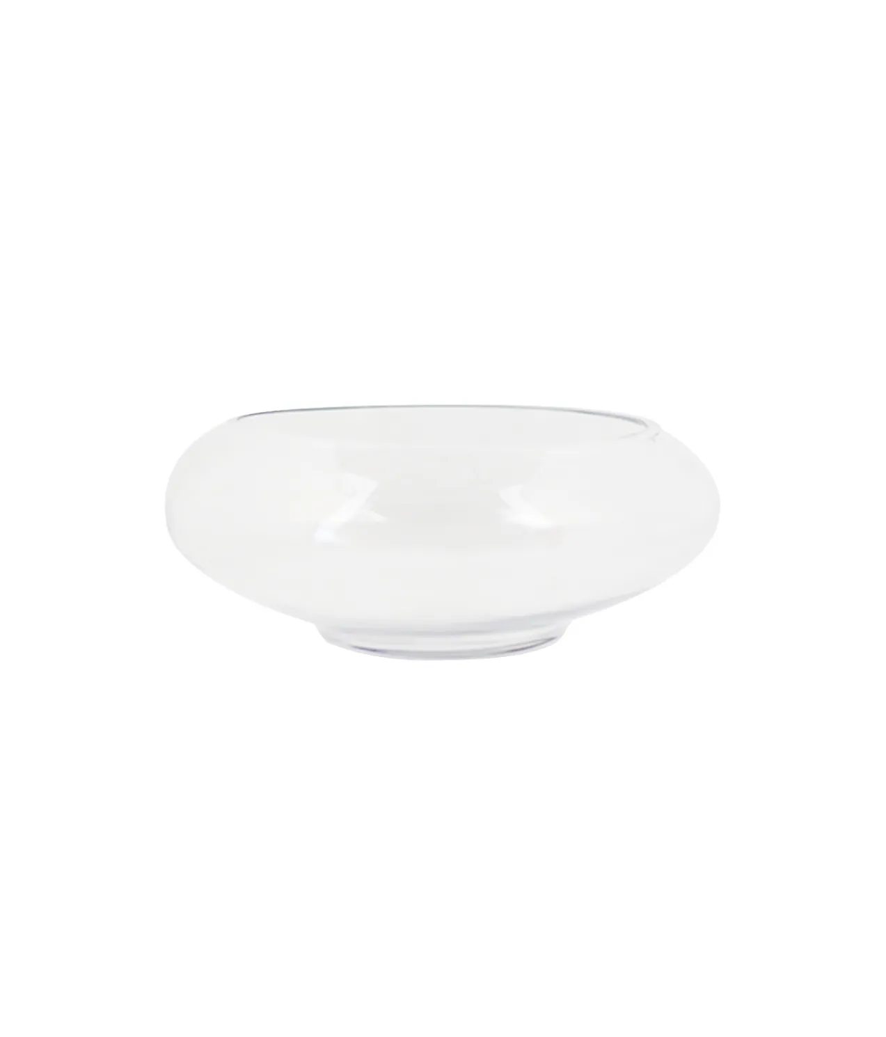 Clear Glass Fish Bowl Height 105mm