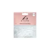 Clear Hair Polyband 100pk