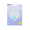 Clear Iridescent Heart Foil Balloon 24 inch 1pc