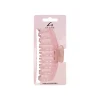 Clear Pink Hair Claw Clip 11cm