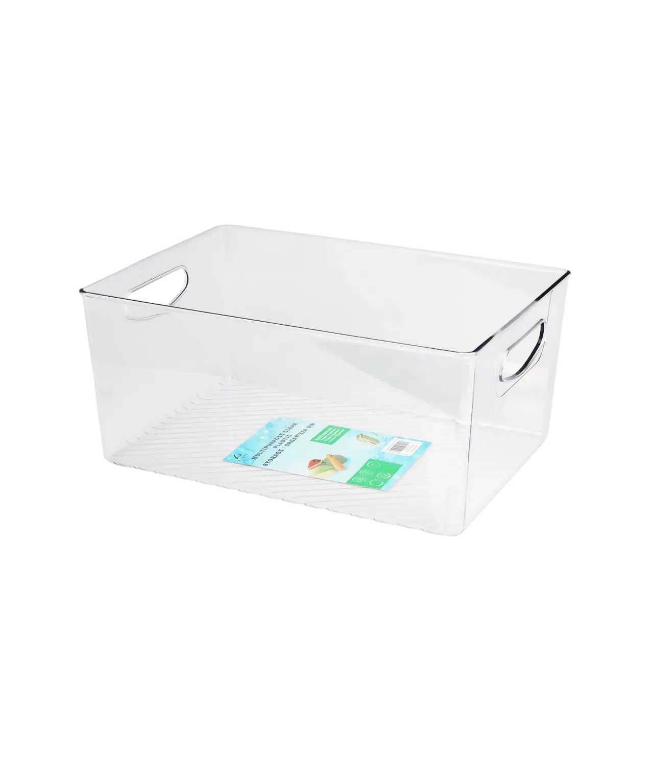 Clear Plastic Multipurpose storage box 35 x 24 x 14.5cm