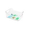 Clear Plastic Multipurpose storage box 19.7 x 13.9 x 7.7cm