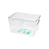 Clear Plastic Multipurpose storage box 25 x 19 x 13.5cm