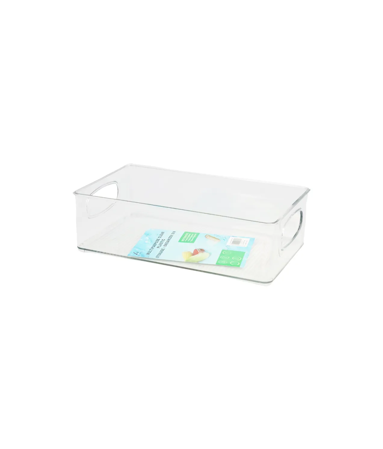 Clear Plastic Multipurpose storage box 25.1 x 15.2 x 7.5cm