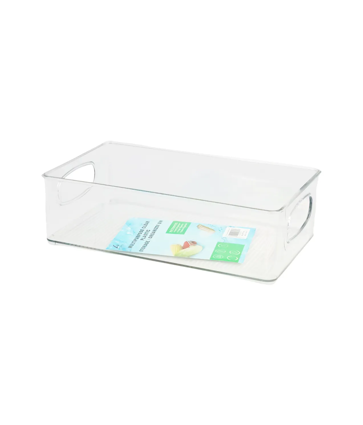 Clear Plastic Multipurpose storage box 27.8 x 17.2 x 8.8cm