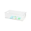 Clear Plastic Multipurpose storage box 26.6 x 16.2 x 8cm