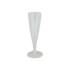 Clear PP Plastic Champagne Glass 4oz 12pk