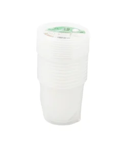 Clear PP Plastic Round Food Container 10pc 750ml