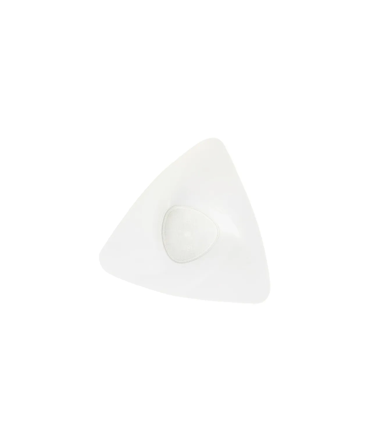 Clear PP Triangle Dessert Cups 9.2 x 9.2 x 7.4cm 12pc