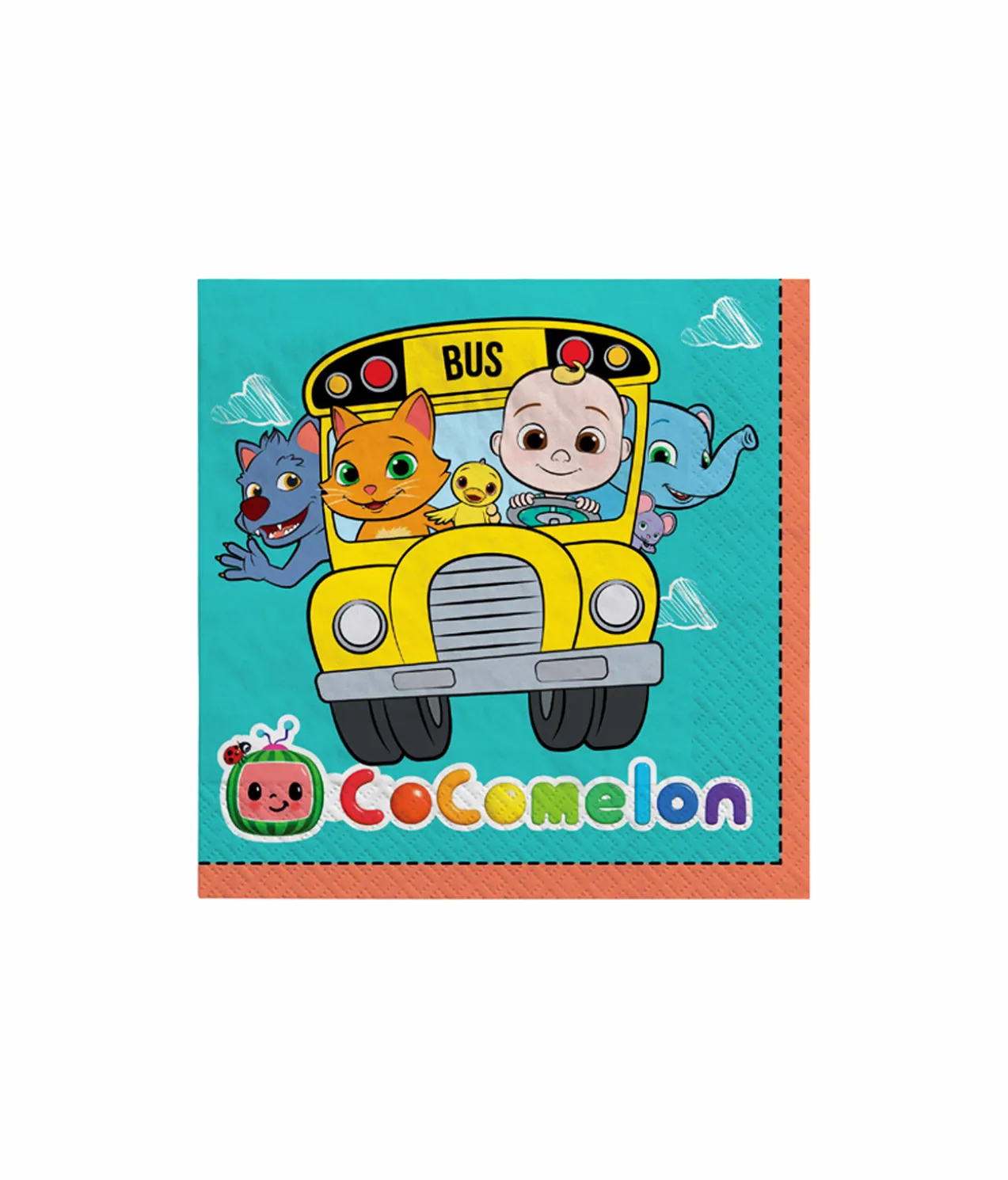 Cocomelon Lunch Napkins 16pk