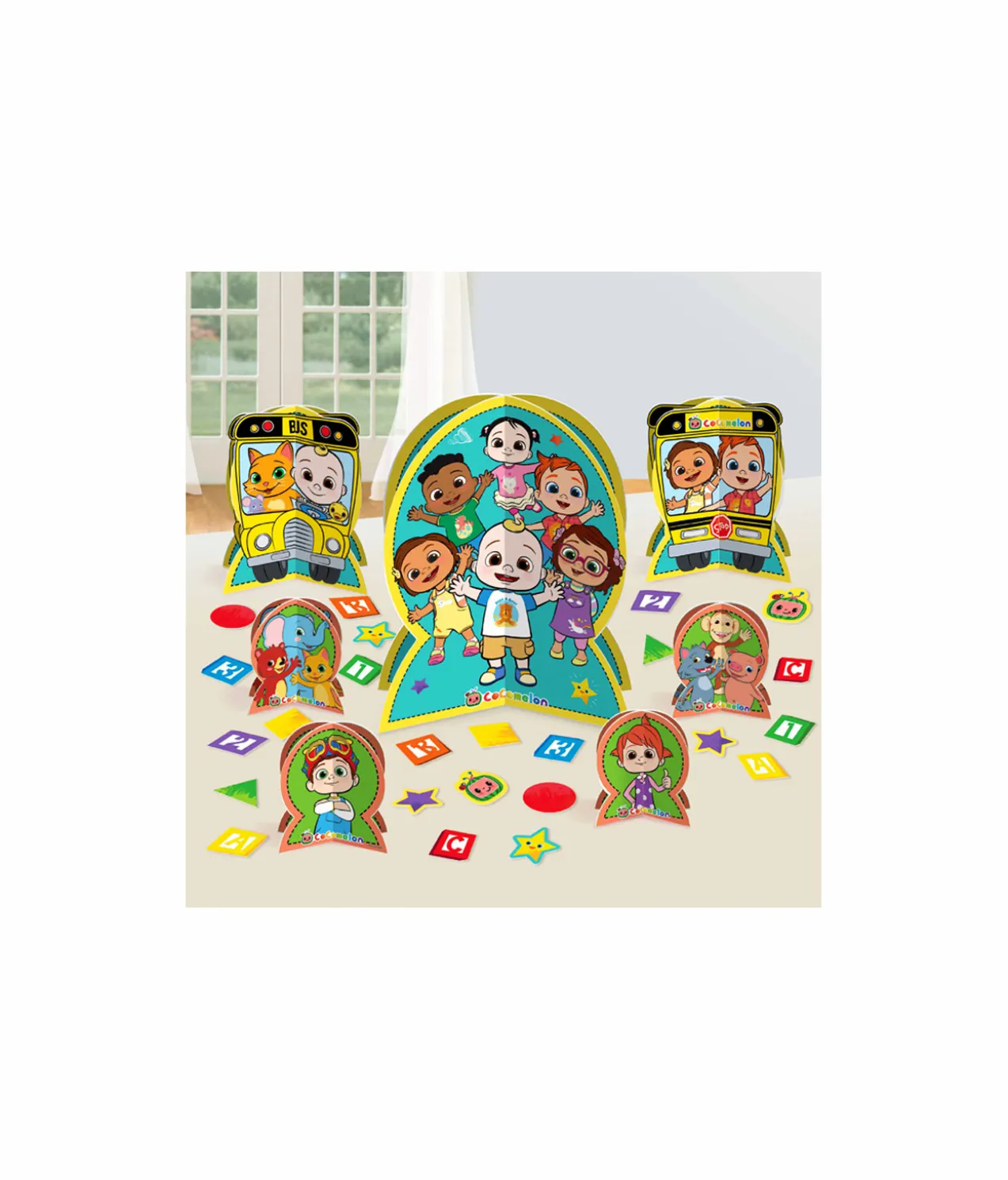Cocomelon Table Decorating Centrepiece Kit