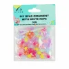 Colorful Butterfly DIY Bead Ornament With White Rope 30g