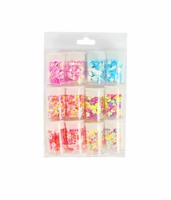Colorful DIY Bead Ornament 12pc
