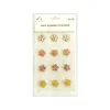 Colorful Flower Stickers 12pc
